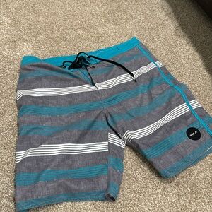 Grey RVCA board shorts